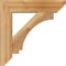 Ekena Millwork Imperial Slat Rough Sawn Bracket w/ Offset Brace, Western Red Cedar, 6"W x 22"D x 22"H BKT0604X22X22IMP06RWR - alternate 2
